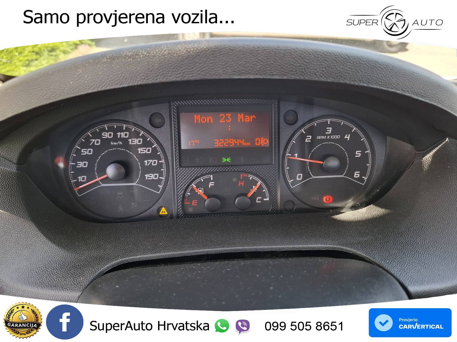 Peugeot Boxer 2.2 HDI 148 KS, REG 12/26 KLIMA