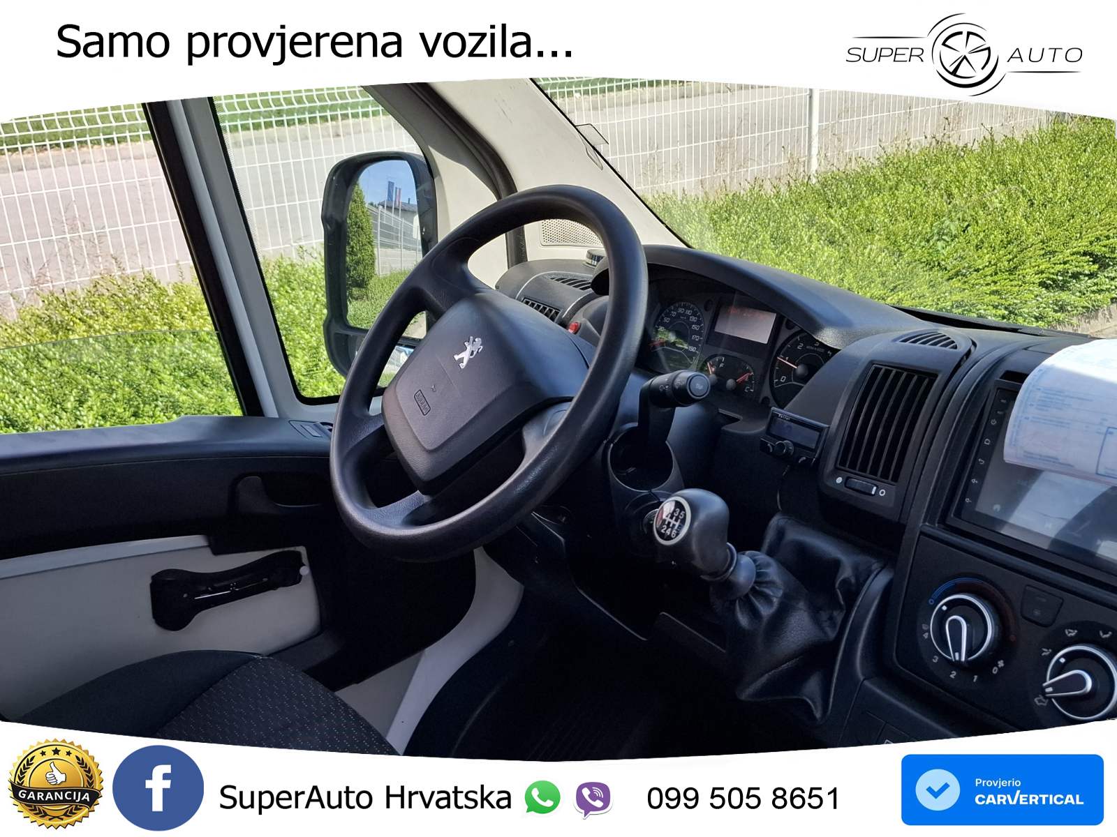 Peugeot Boxer 2.2 HDI 148 KS, REG 12/26 KLIMA