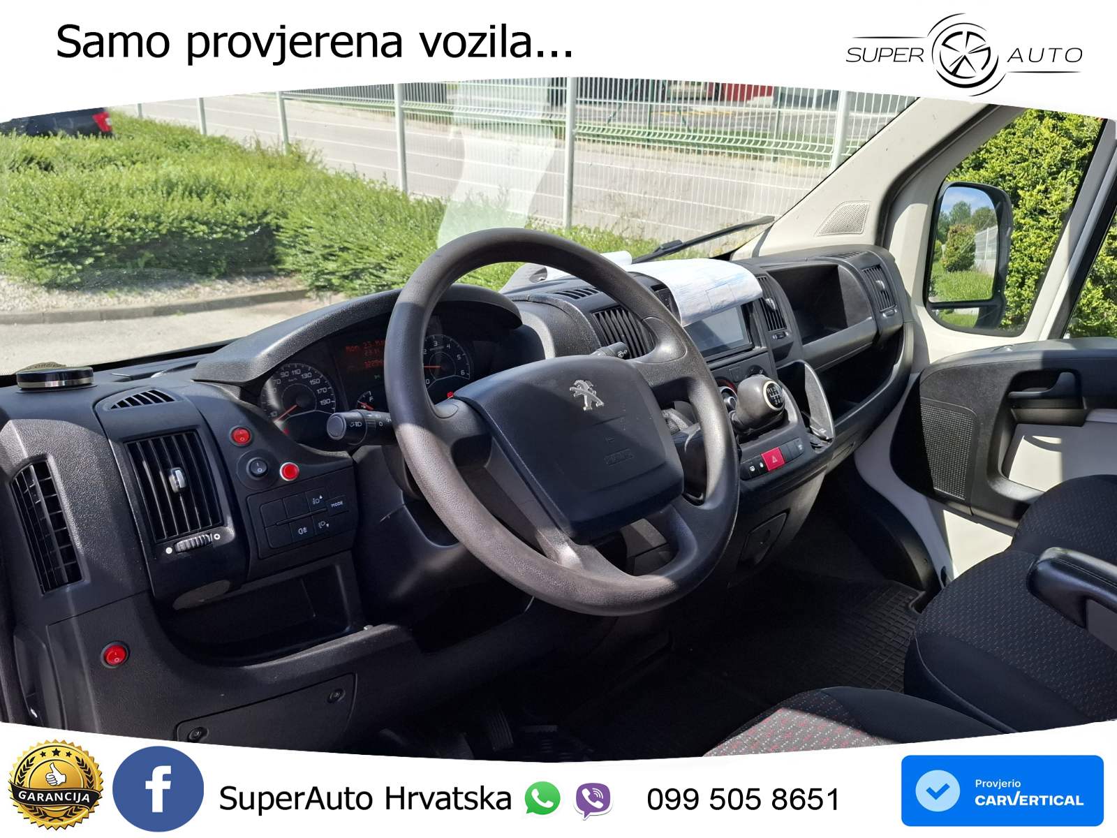 Peugeot Boxer 2.2 HDI 148 KS, REG 12/26 KLIMA