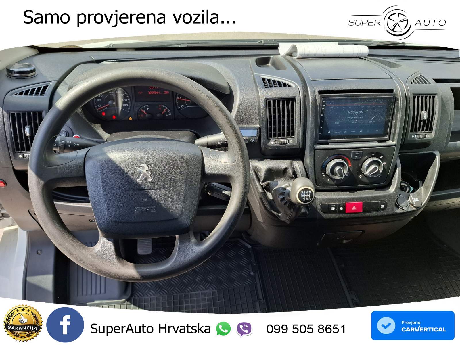 Peugeot Boxer 2.2 HDI 148 KS, REG 12/26 KLIMA