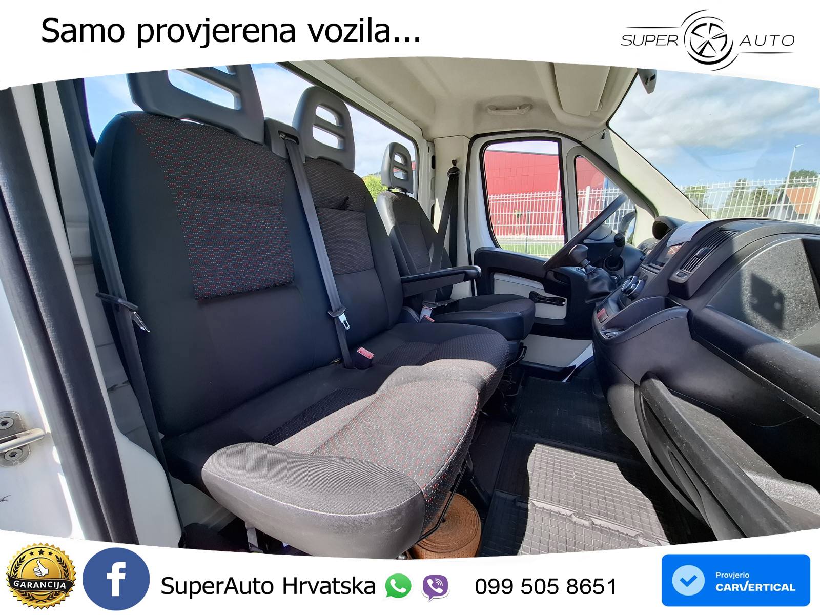 Peugeot Boxer 2.2 HDI 148 KS, REG 12/26 KLIMA