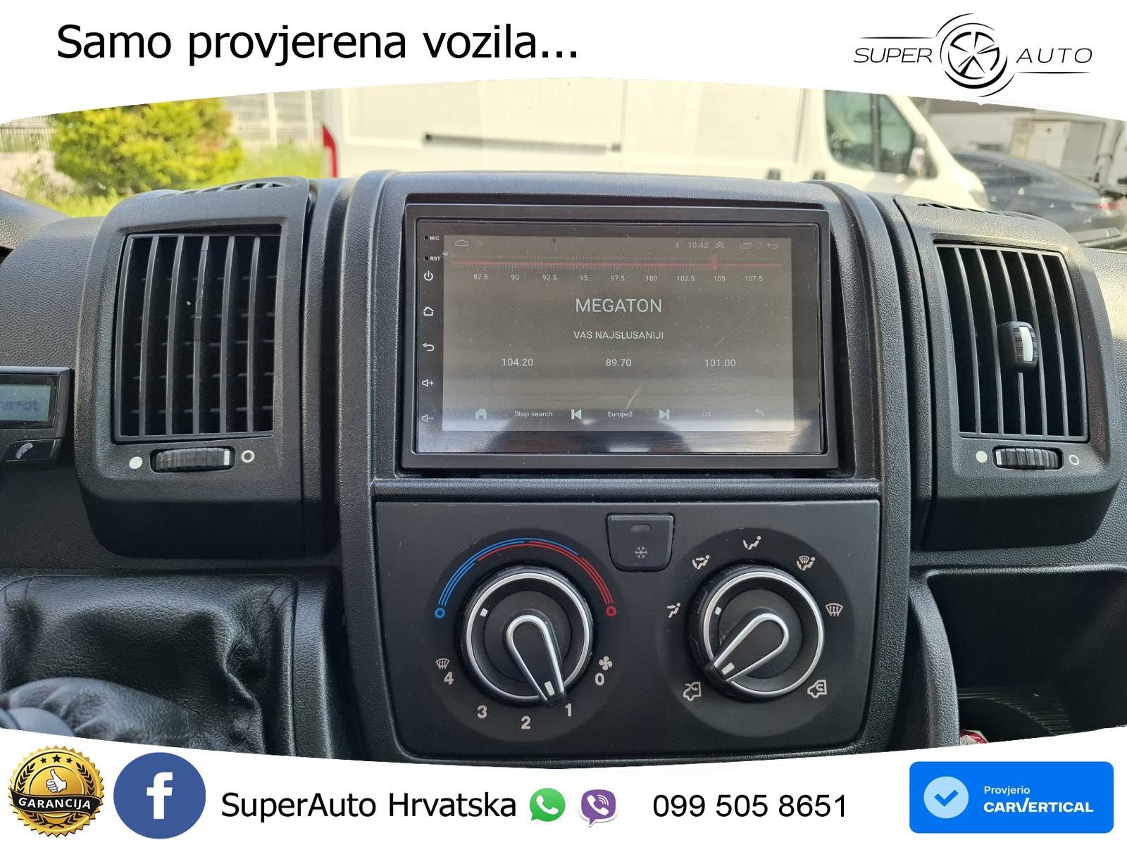 Peugeot Boxer 2.2 HDI 148 KS, REG 12/26 KLIMA
