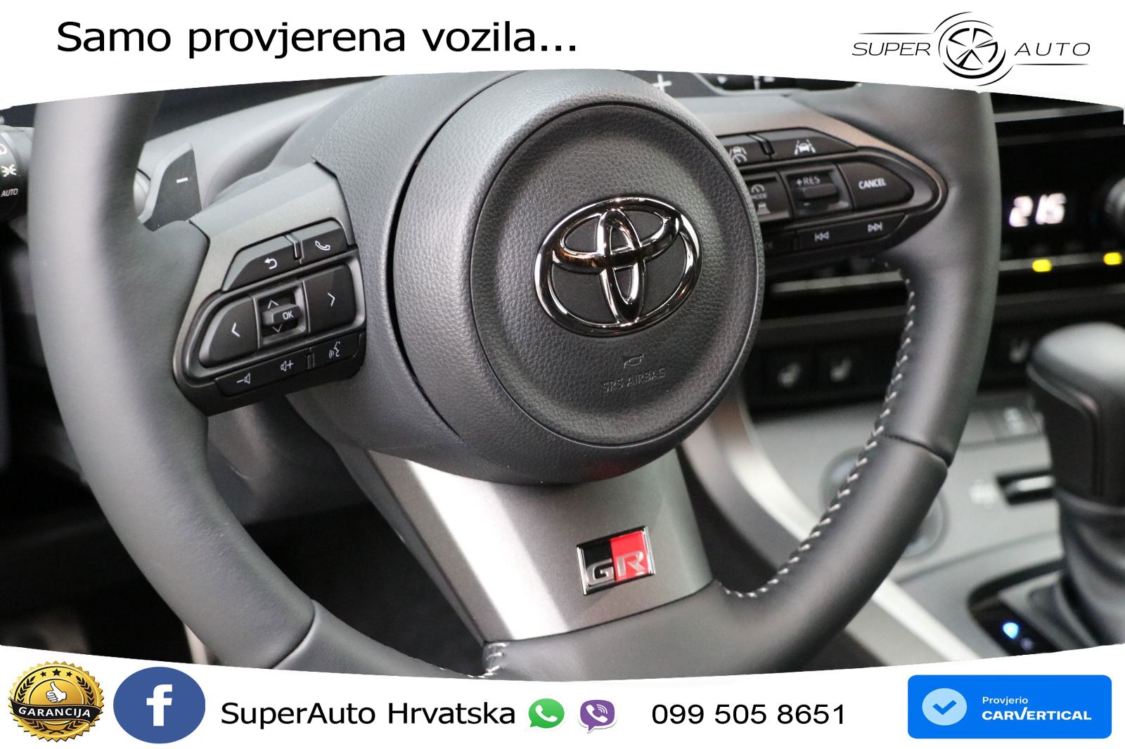 Toyota Yaris GR 1.6 Turbo GR-FOUR Aut. 280 KS, REG 02/27 ACC+GR SJED+KAM