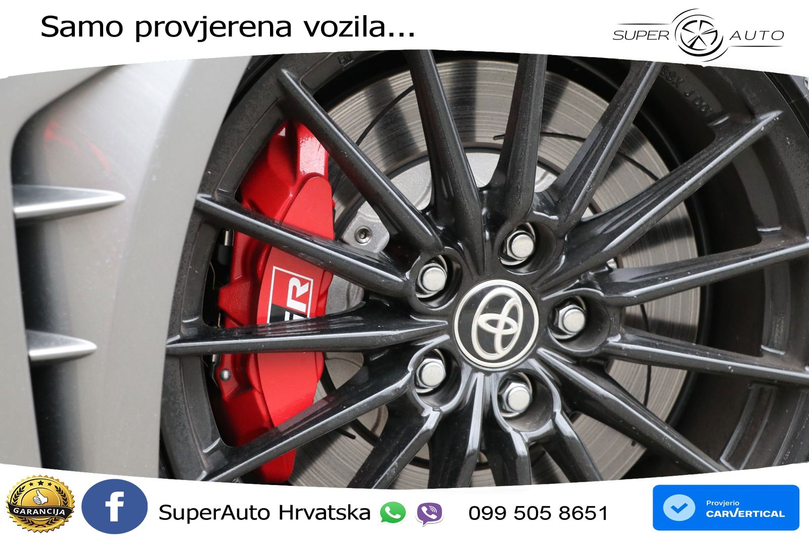 Toyota Yaris GR 1.6 Turbo GR-FOUR Aut. 280 KS, REG 02/27 ACC+GR SJED+KAM