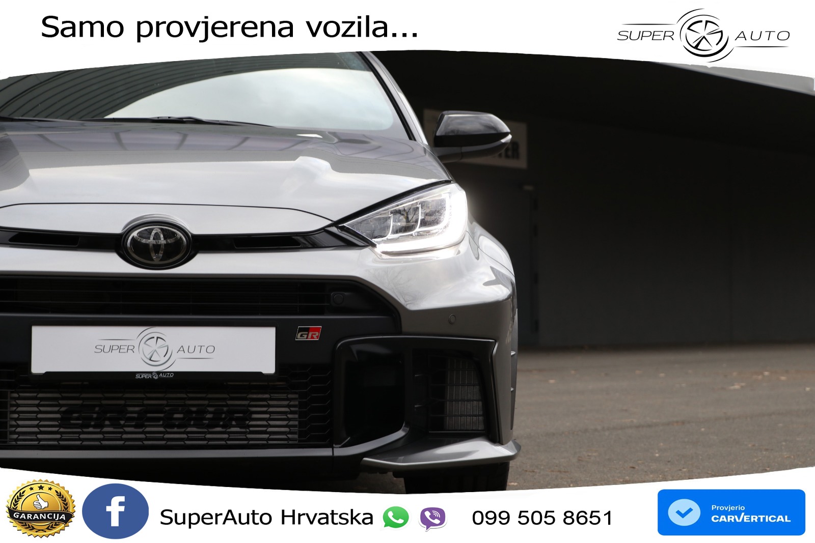Toyota Yaris GR 1.6 Turbo GR-FOUR Aut. 280 KS, REG 02/27 ACC+GR SJED+KAM