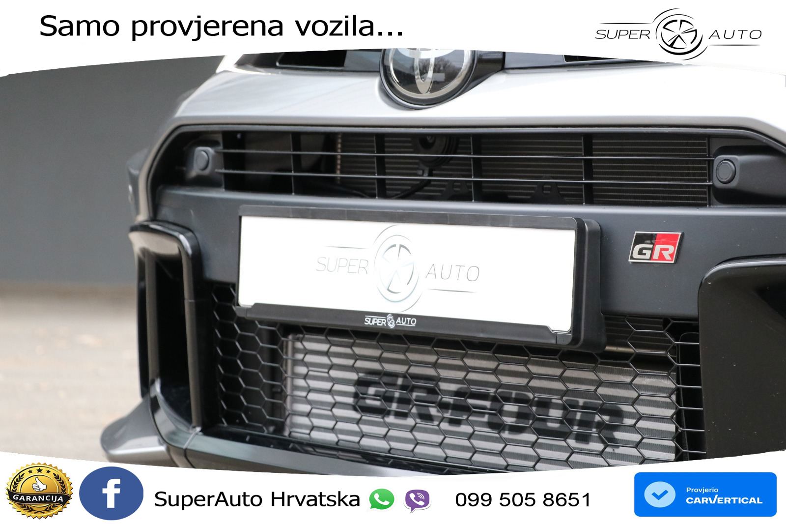 Toyota Yaris GR 1.6 Turbo GR-FOUR Aut. 280 KS, REG 02/27 ACC+GR SJED+KAM