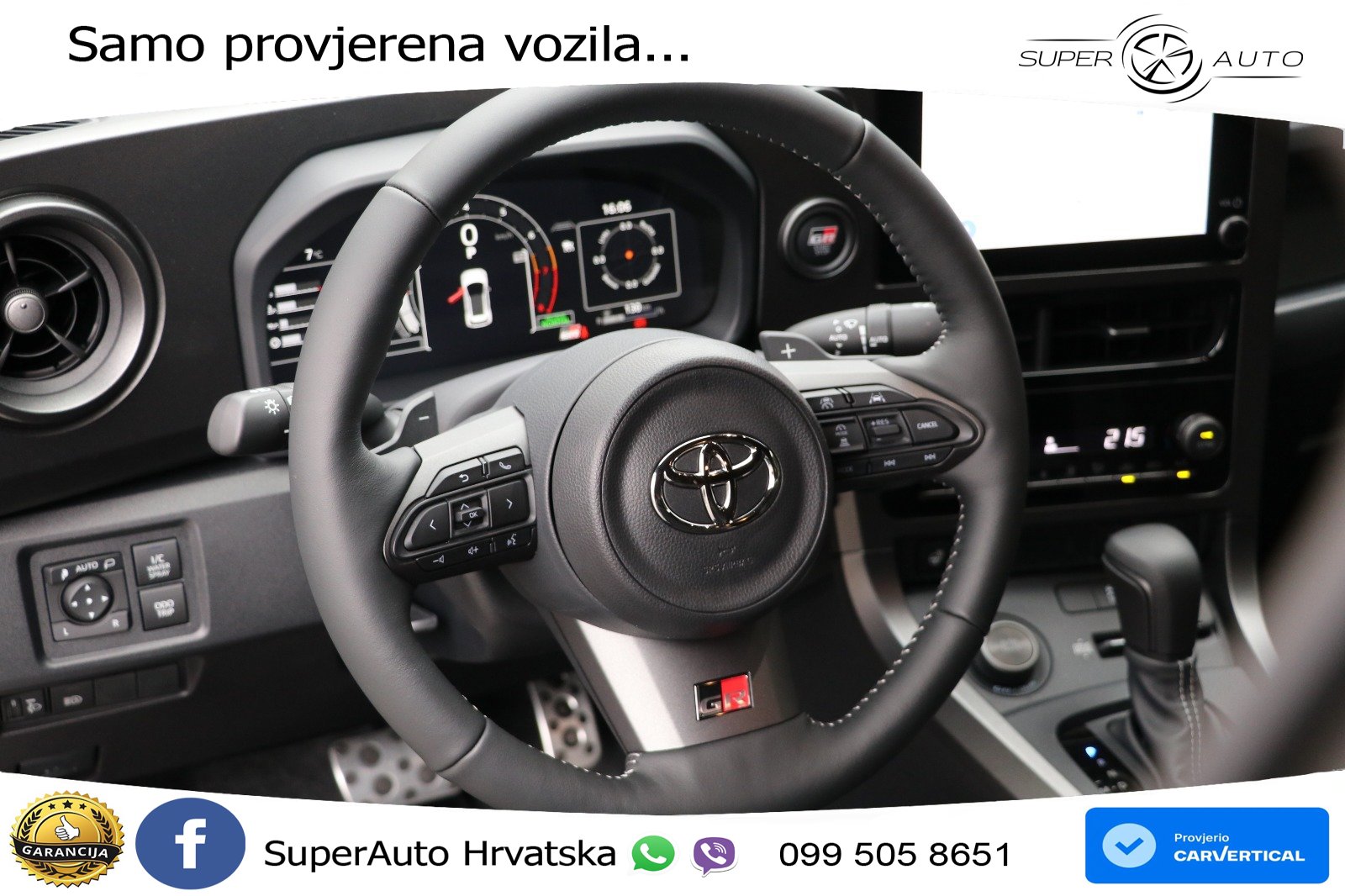 Toyota Yaris GR 1.6 Turbo GR-FOUR Aut. 280 KS, REG 02/27 ACC+GR SJED+KAM