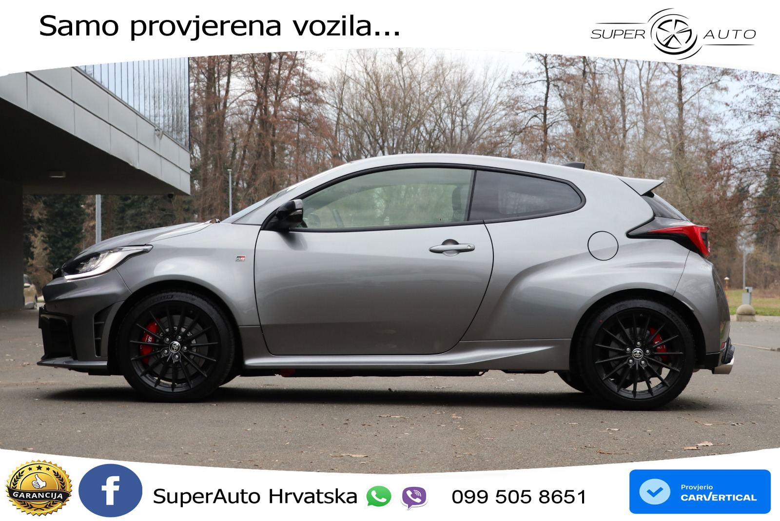 Toyota Yaris GR 1.6 Turbo GR-FOUR Aut. 280 KS, REG 02/27 ACC+GR SJED+KAM