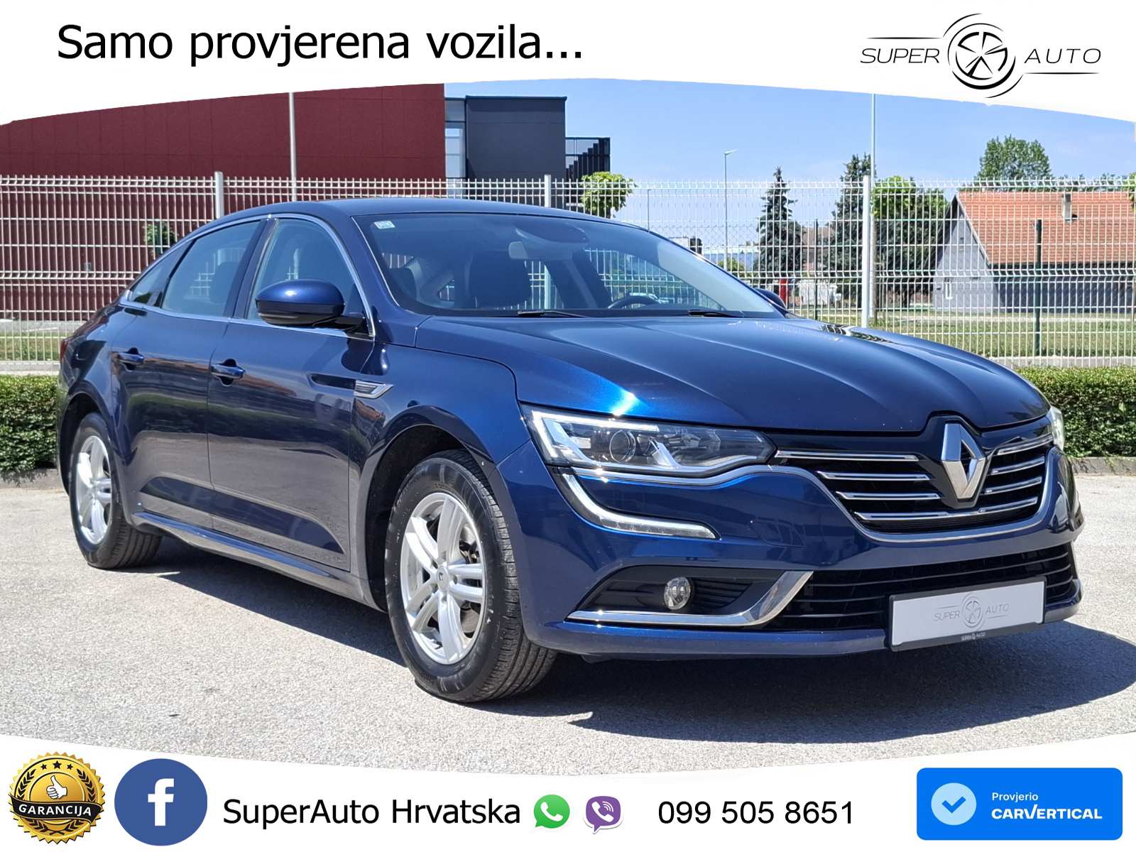Renault Talisman 1.7 Blue dCi 120 KS, REG 06/27 TEM+LED+VIRT