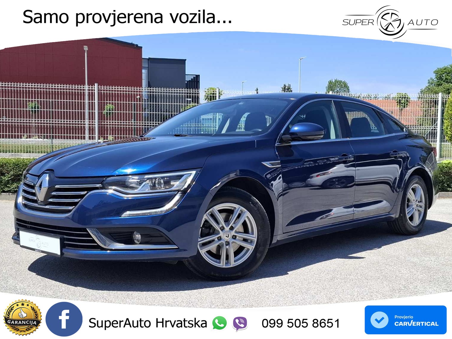 Renault Talisman 1.7 Blue dCi 120 KS, REG 06/27 TEM+LED+VIRT
