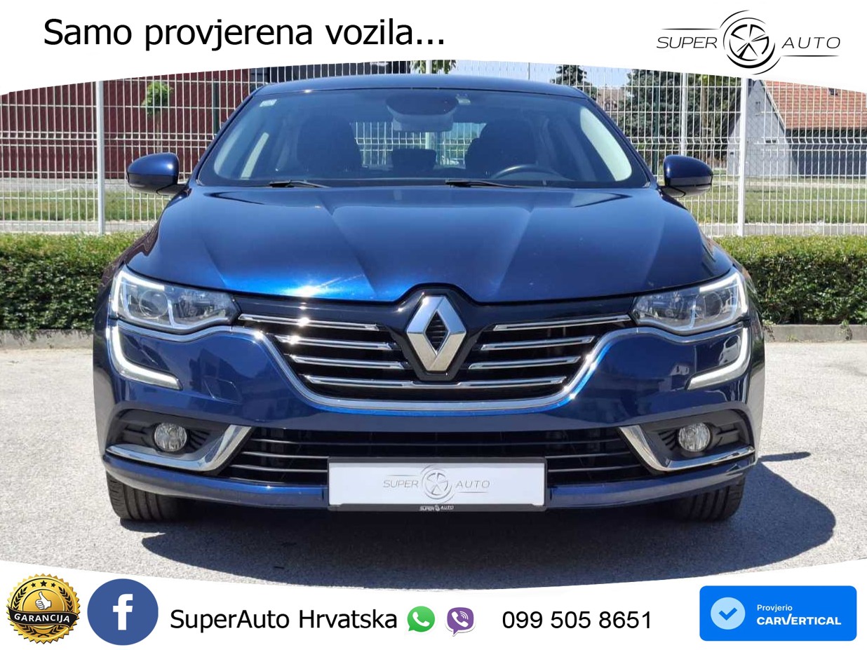 Renault Talisman 1.7 Blue dCi 120 KS, REG 06/27 TEM+LED+VIRT