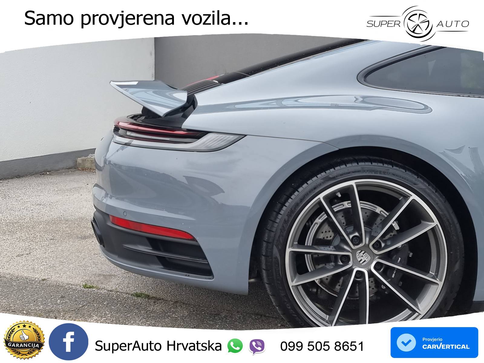 Porsche 911 Carrera 2.9 PDK 385 KS, REG 05/27 LED+KAM+GR SJED+BOSE