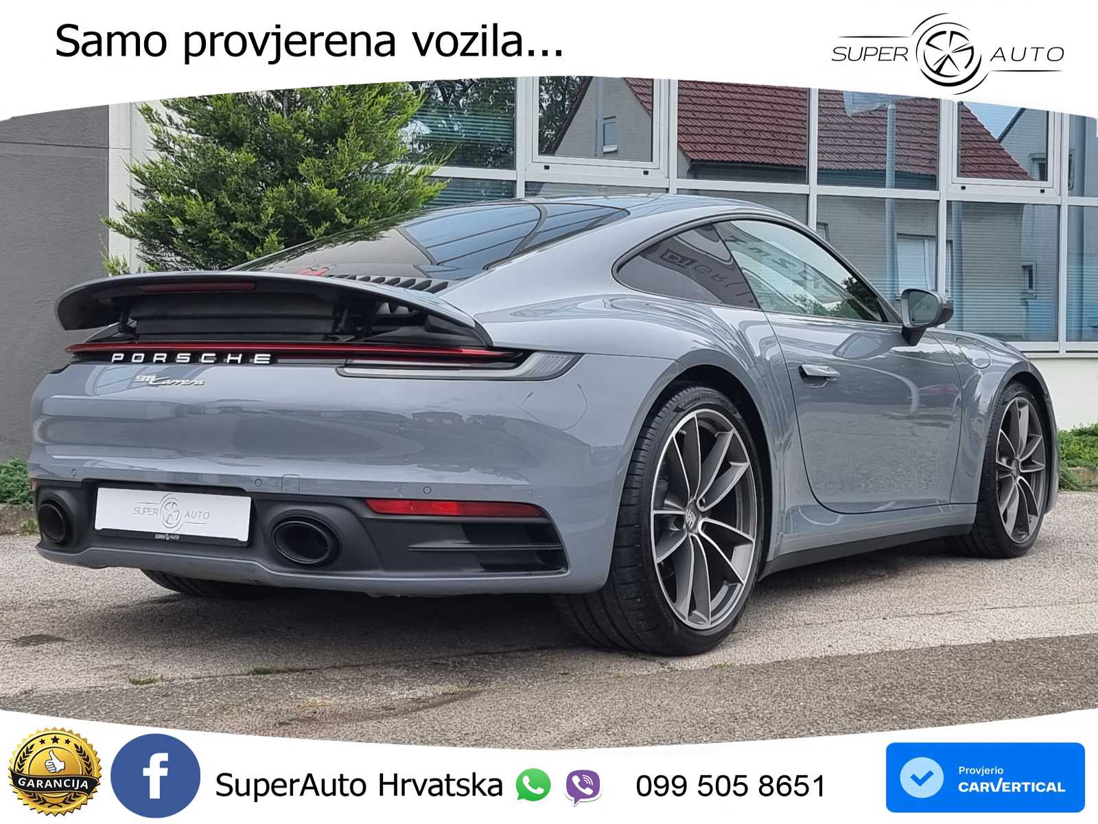 Porsche 911 Carrera 2.9 PDK 385 KS, REG 05/27 LED+KAM+GR SJED+BOSE