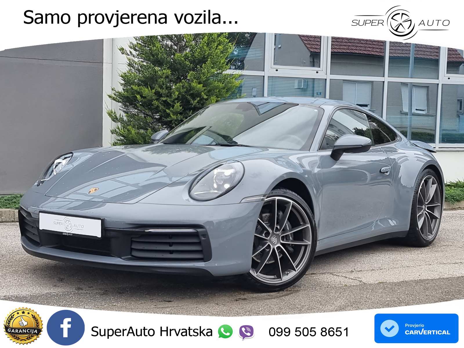 Porsche 911 Carrera 2.9 PDK 385 KS, REG 05/27 LED+KAM+GR SJED+BOSE