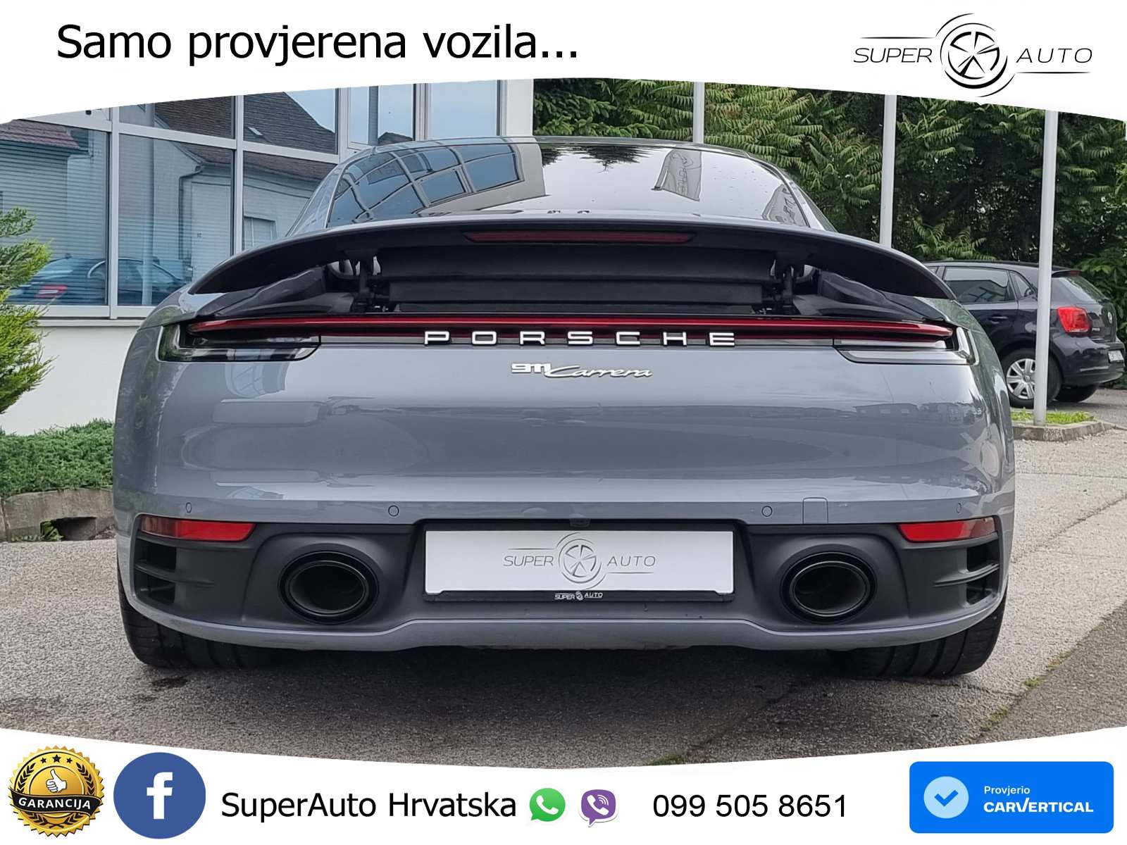 Porsche 911 Carrera 2.9 PDK 385 KS, REG 05/27 LED+KAM+GR SJED+BOSE