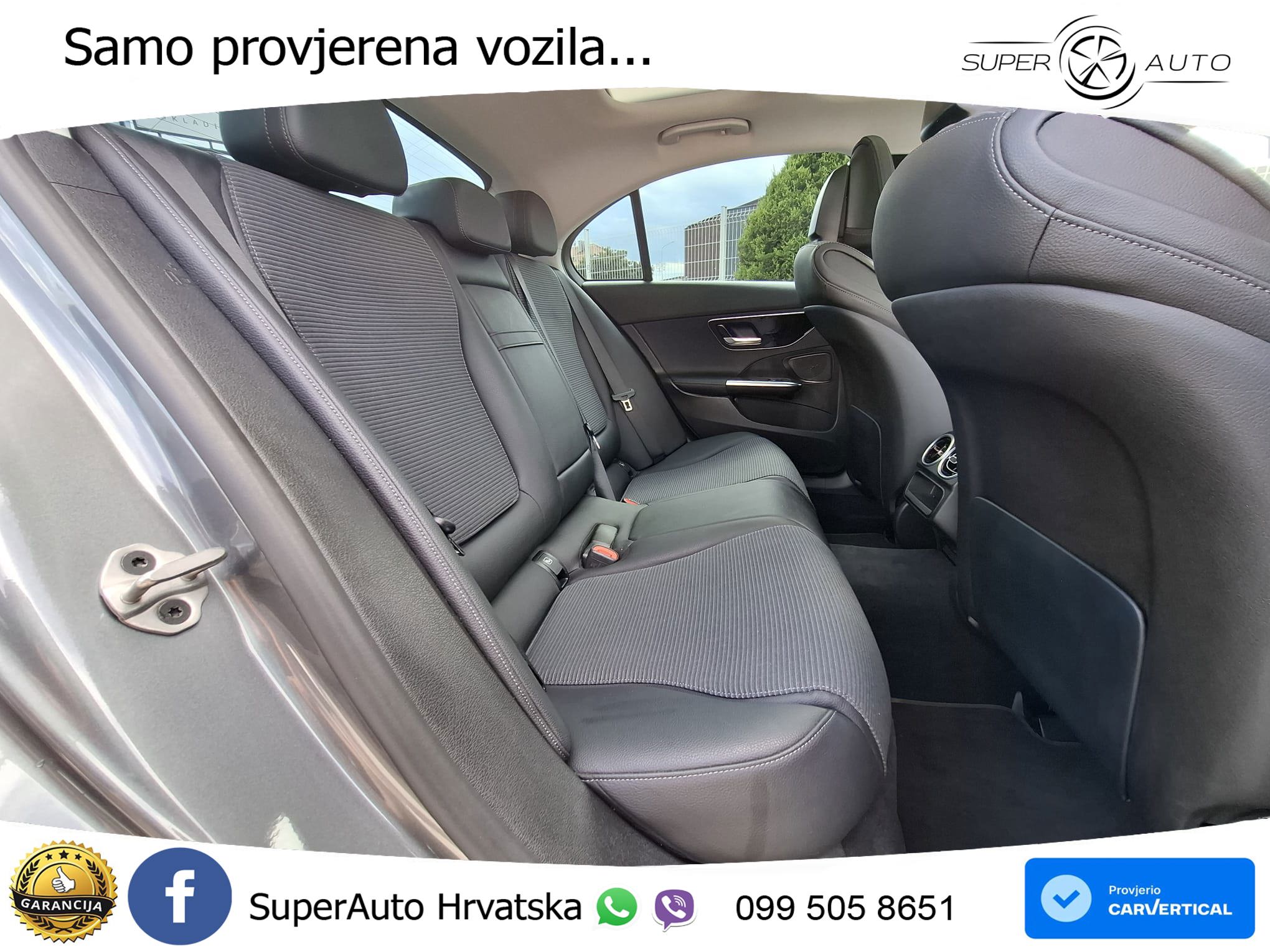 Mercedes C 220d Aut. 200 KS, REG 04/27 TEM+360+GR SJED+PANO+AMBI