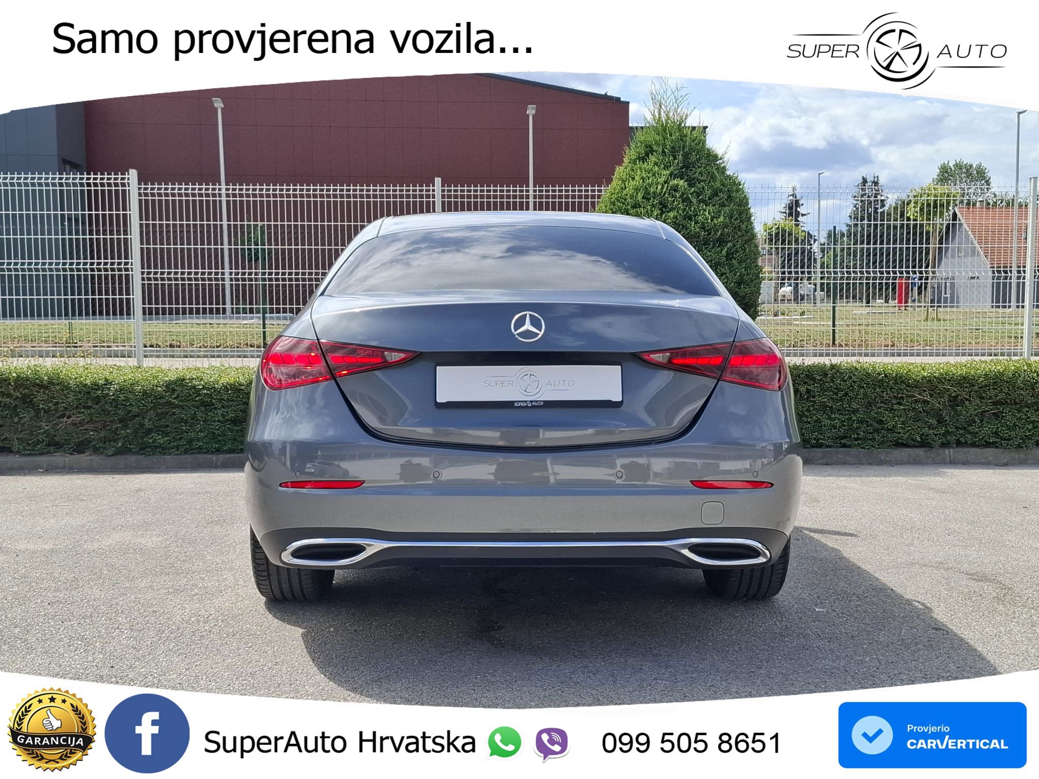 Mercedes C 220d Aut. 200 KS, REG 04/27 TEM+360+GR SJED+PANO+AMBI