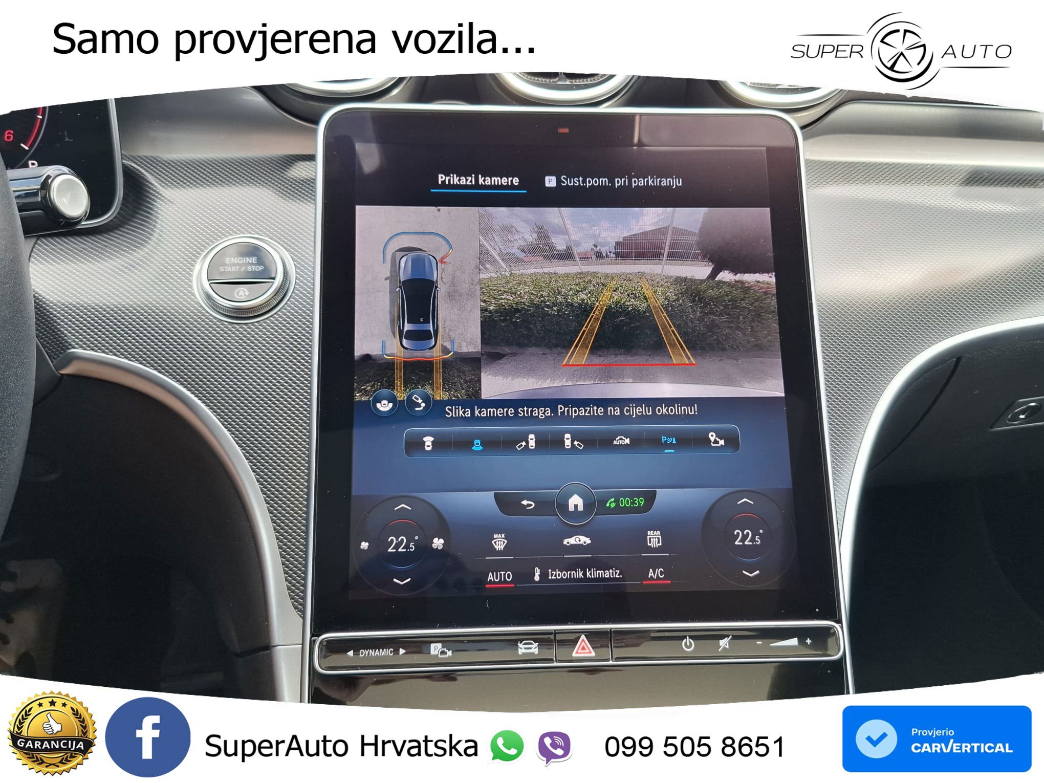 Mercedes C 220d Aut. 200 KS, REG 04/27 TEM+360+GR SJED+PANO+AMBI