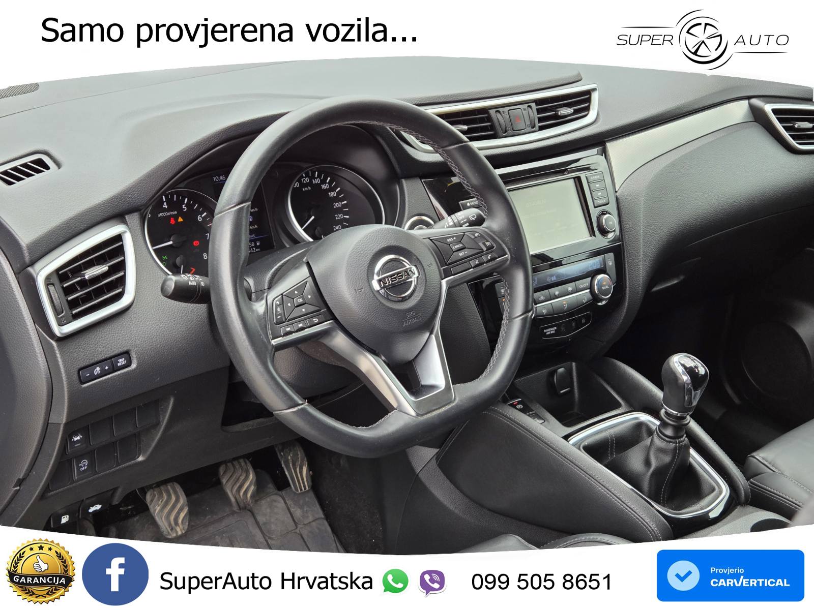Nissan Qashqai 1.3i Tekna 140 KS, REG 10/26 LED+360+GR SJED+PANO+ASIST