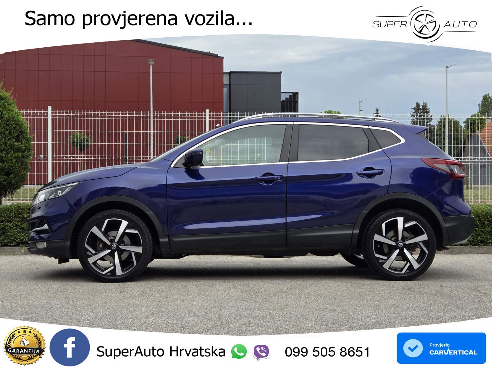 Nissan Qashqai 1.3i Tekna 140 KS, REG 10/26 LED+360+GR SJED+PANO+ASIST