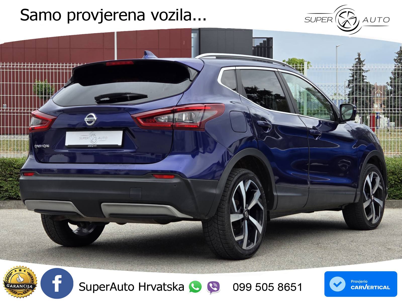 Nissan Qashqai 1.3i Tekna 140 KS, REG 10/26 LED+360+GR SJED+PANO+ASIST