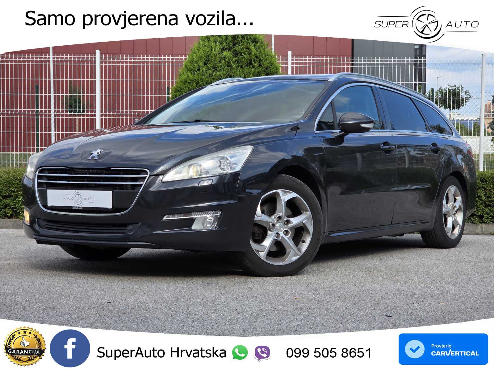 Peugeot 508 SW 2.0 HDI 140 KS, REG 10/26 PANO+GR SJED+TEM+PDC