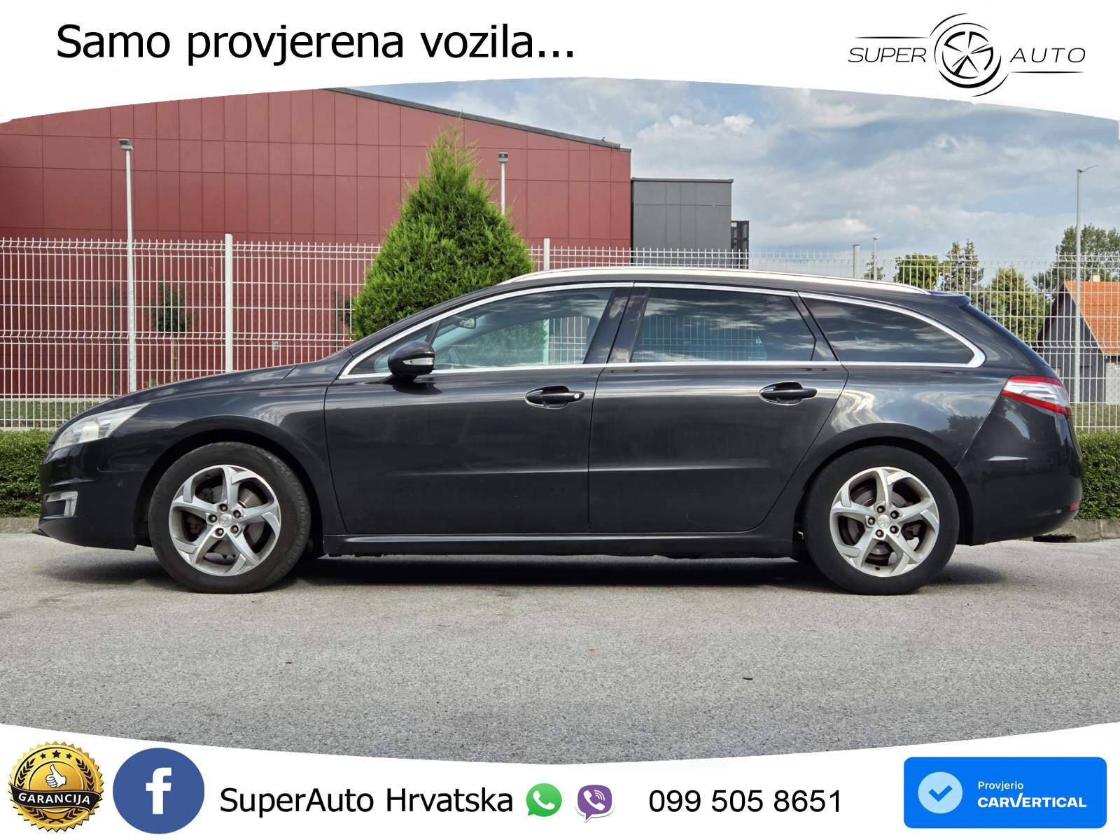 Peugeot 508 SW 2.0 HDI 140 KS, REG 10/26 PANO+GR SJED+TEM+PDC