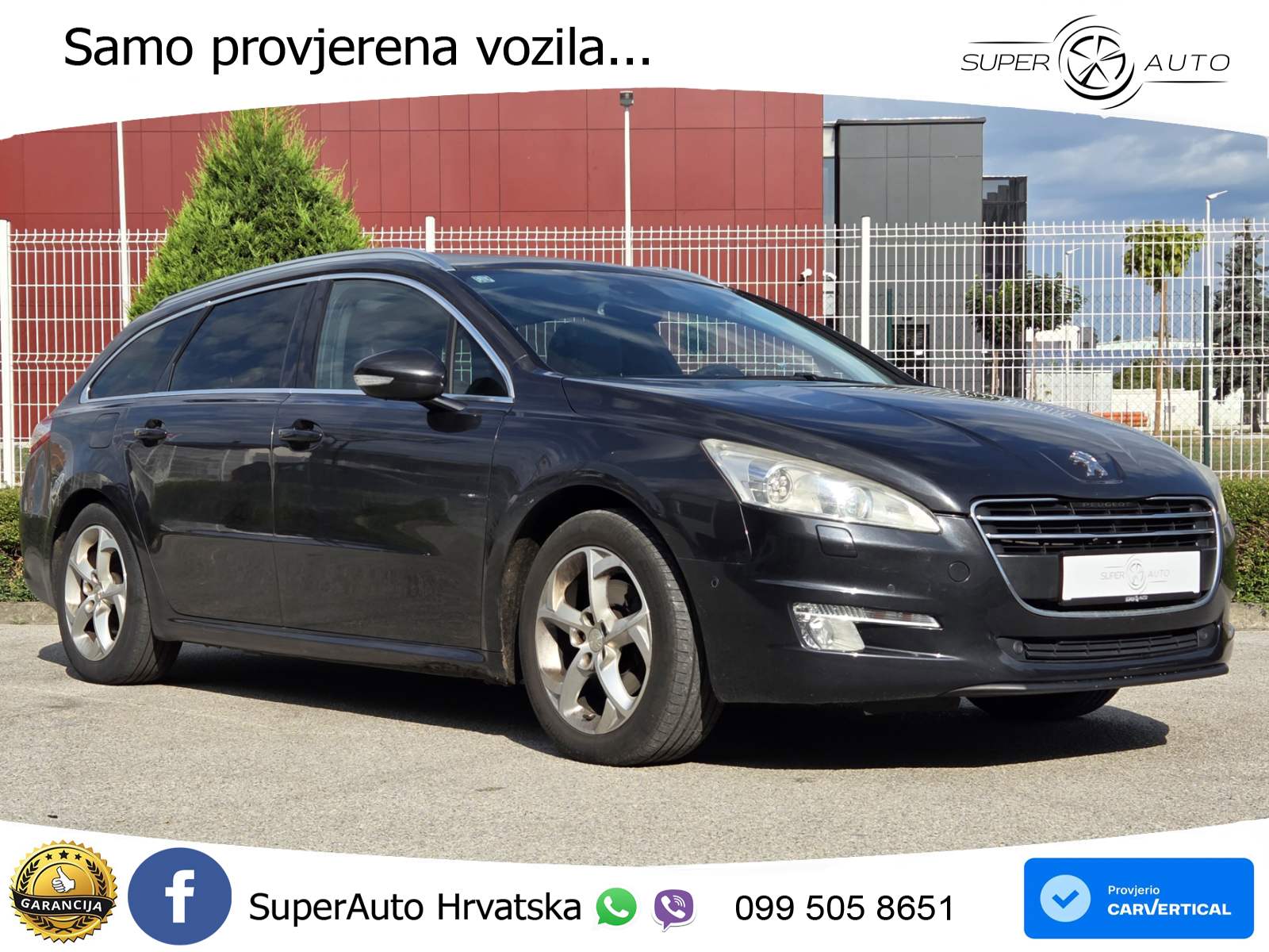 Peugeot 508 SW 2.0 HDI 140 KS, REG 10/26 PANO+GR SJED+TEM+PDC