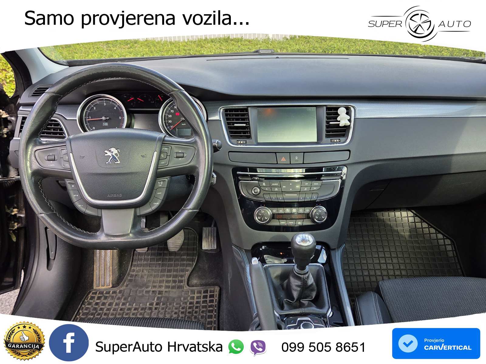 Peugeot 508 SW 2.0 HDI 140 KS, REG 10/26 PANO+GR SJED+TEM+PDC