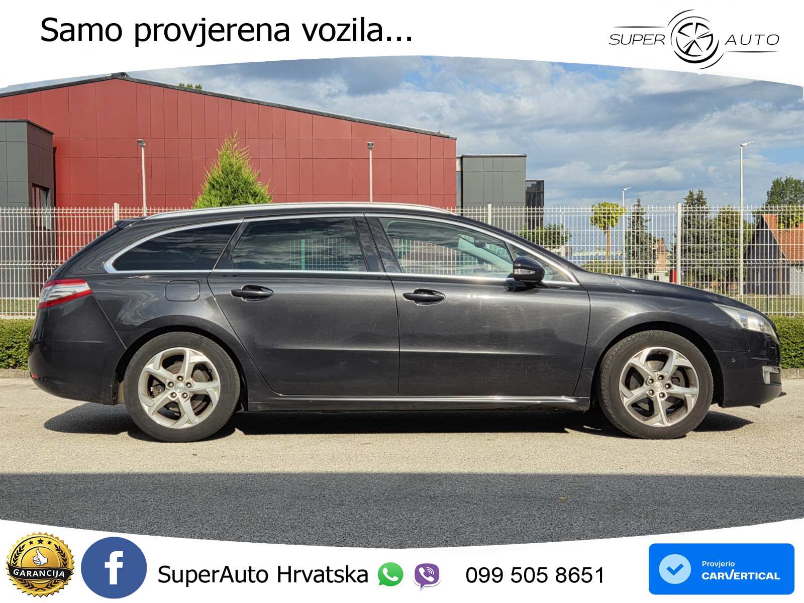 Peugeot 508 SW 2.0 HDI 140 KS, REG 10/26 PANO+GR SJED+TEM+PDC