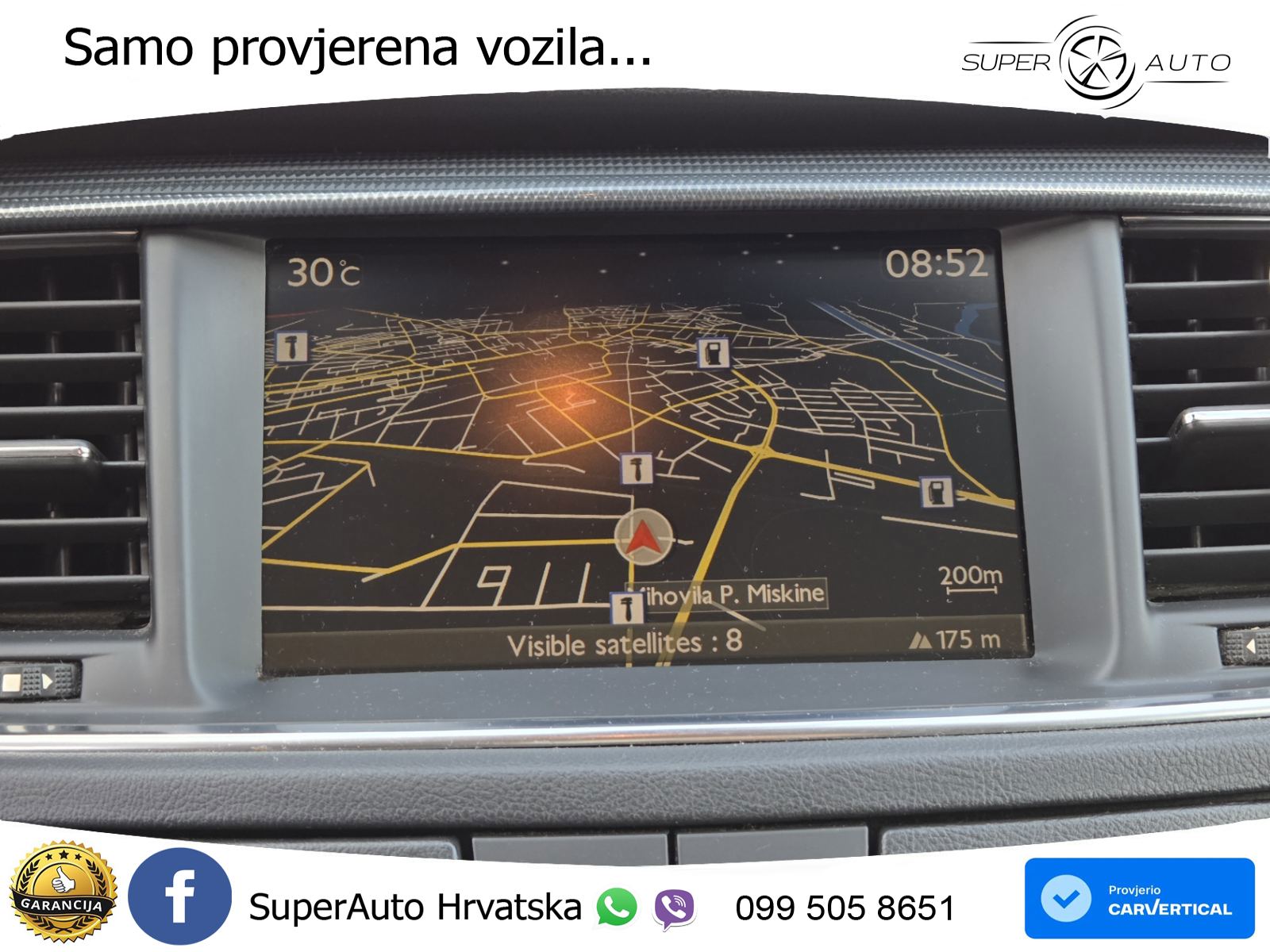 Peugeot 508 SW 2.0 HDI 140 KS, REG 10/26 PANO+GR SJED+TEM+PDC