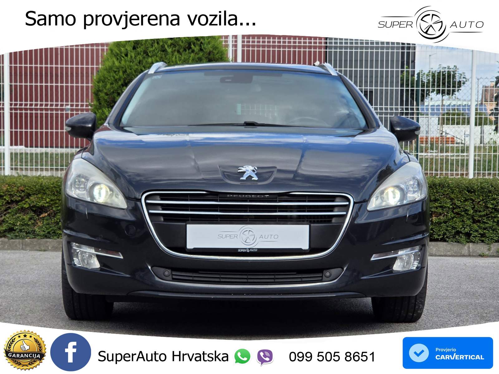 Peugeot 508 SW 2.0 HDI 140 KS, REG 10/26 PANO+GR SJED+TEM+PDC
