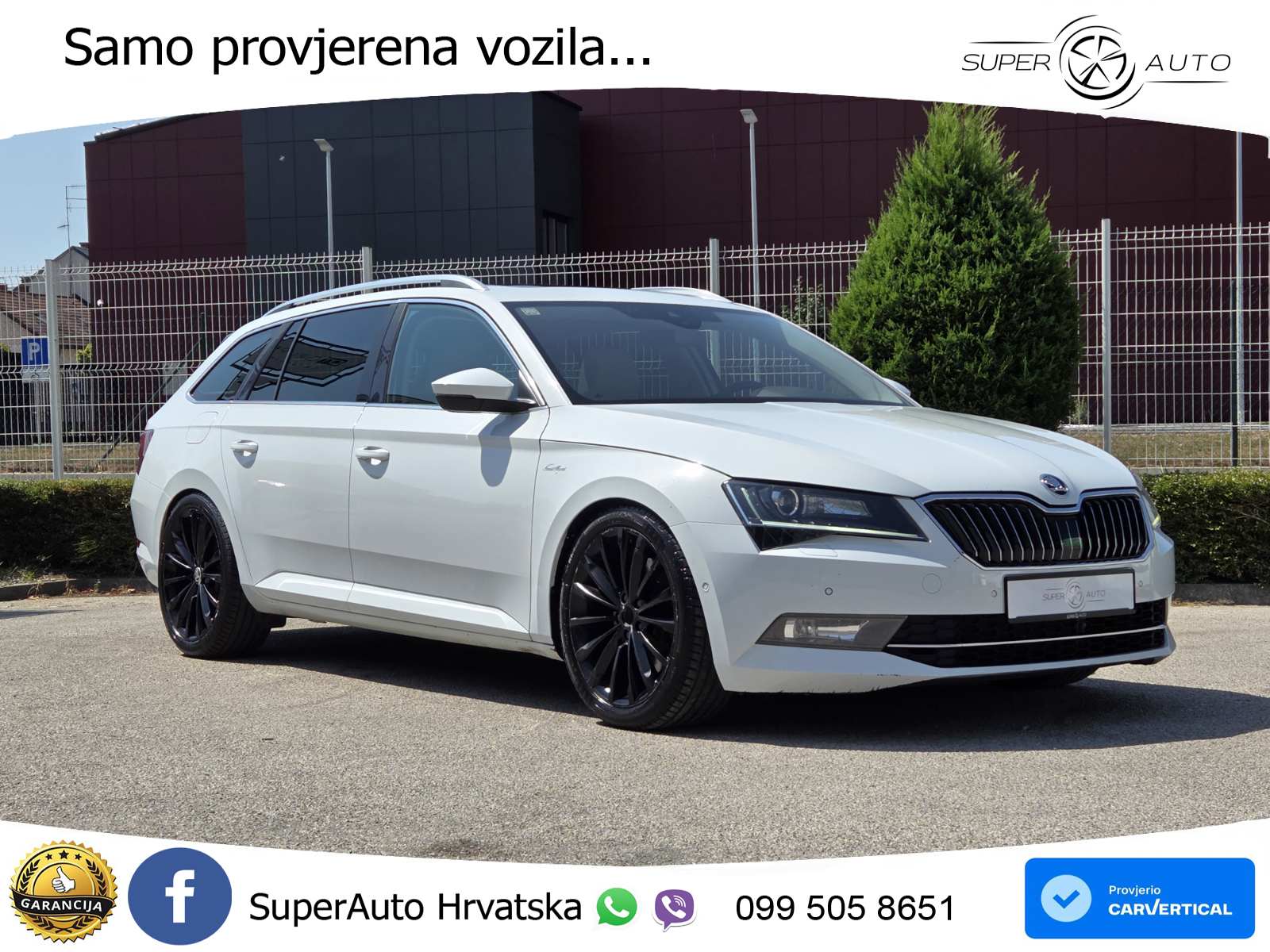 Škoda Superb Combi 2.0 TSI 4x4 DSG Laurin&Klement 280 KS, PANO+GR SJED+TEM
