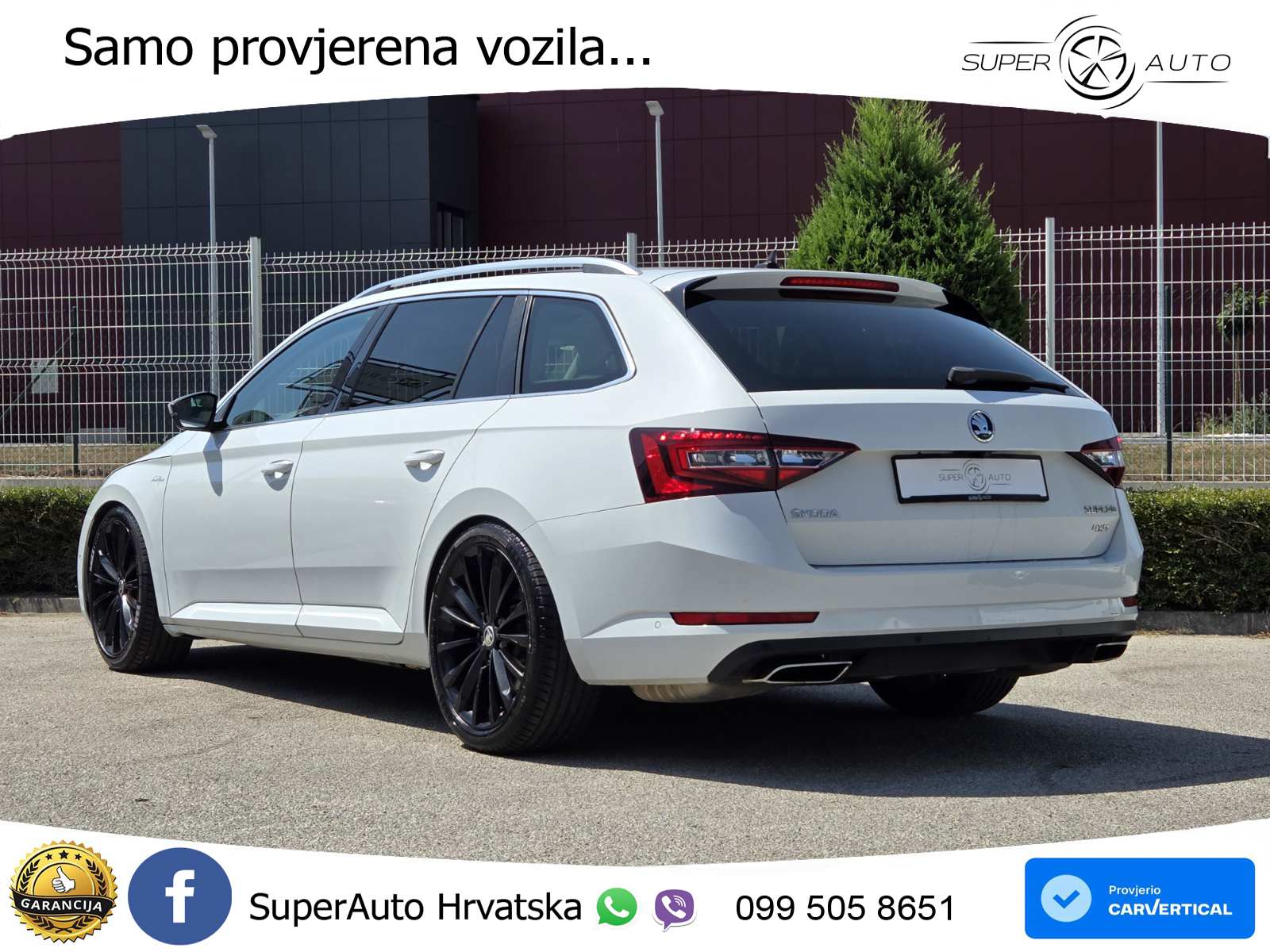 Škoda Superb Combi 2.0 TSI 4x4 DSG Laurin&Klement 280 KS, PANO+GR SJED+TEM