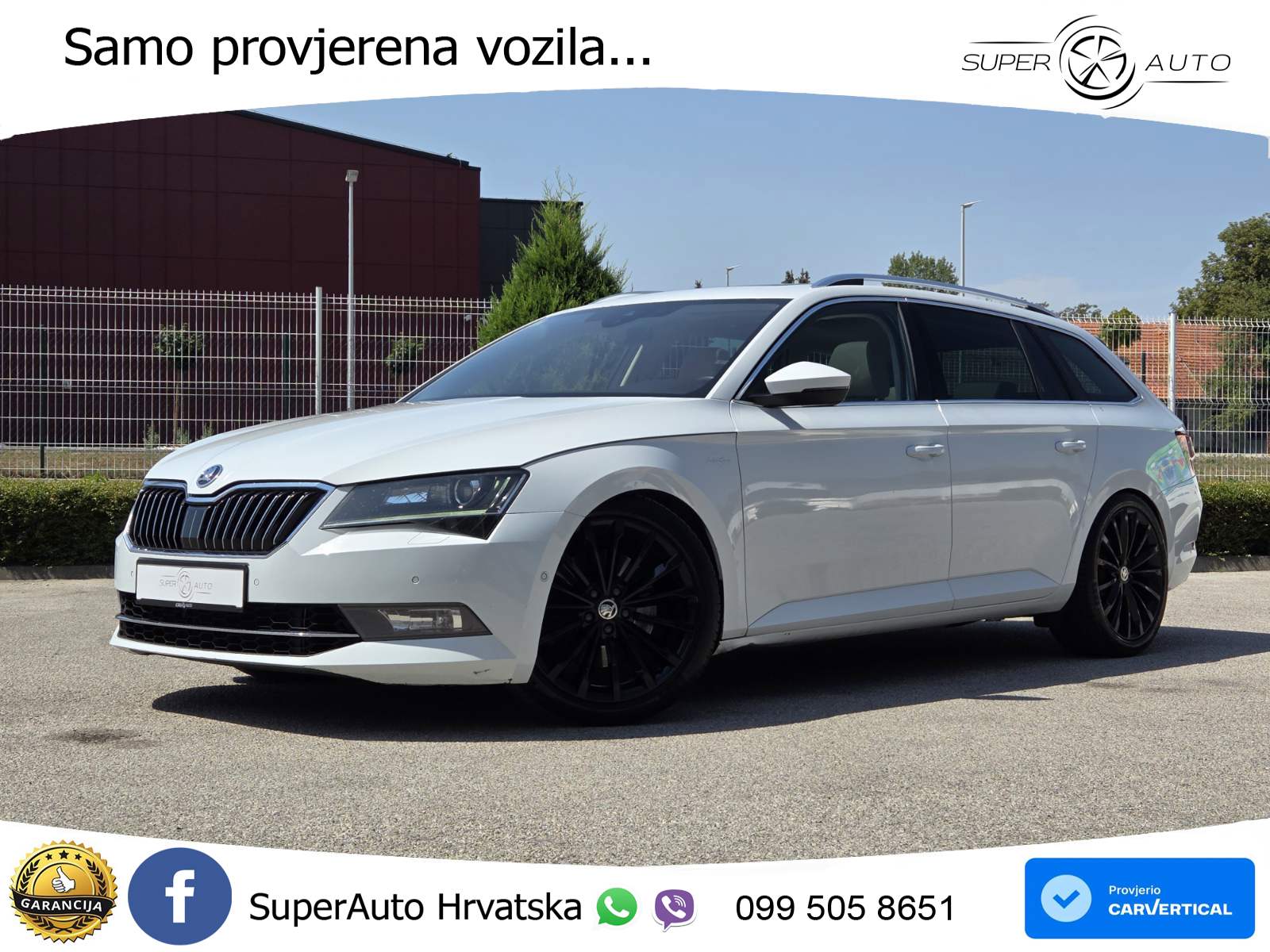 Škoda Superb Combi 2.0 TSI 4x4 DSG Laurin&Klement 280 KS, PANO+GR SJED+TEM