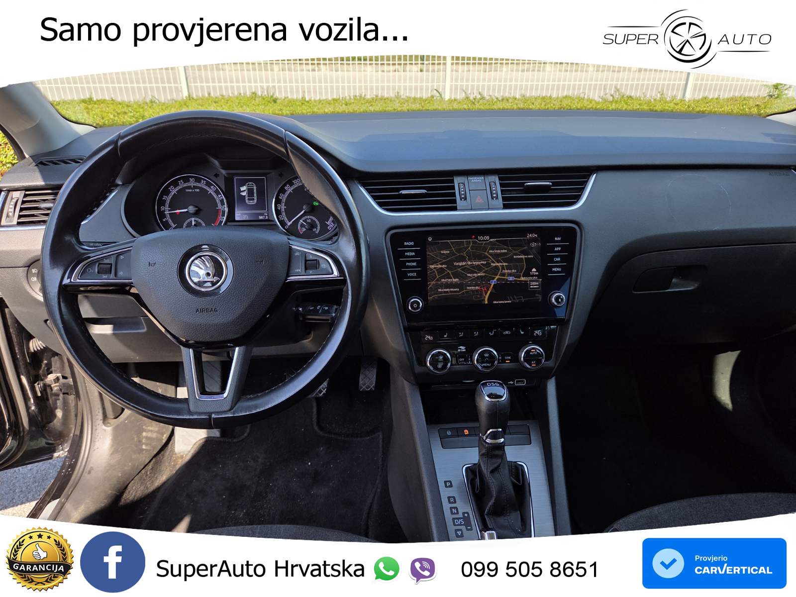 Škoda Octavia Combi 2.0 TDI DSG Soleil 150 KS, REG 11/26 LED+GR SJED+ASIST