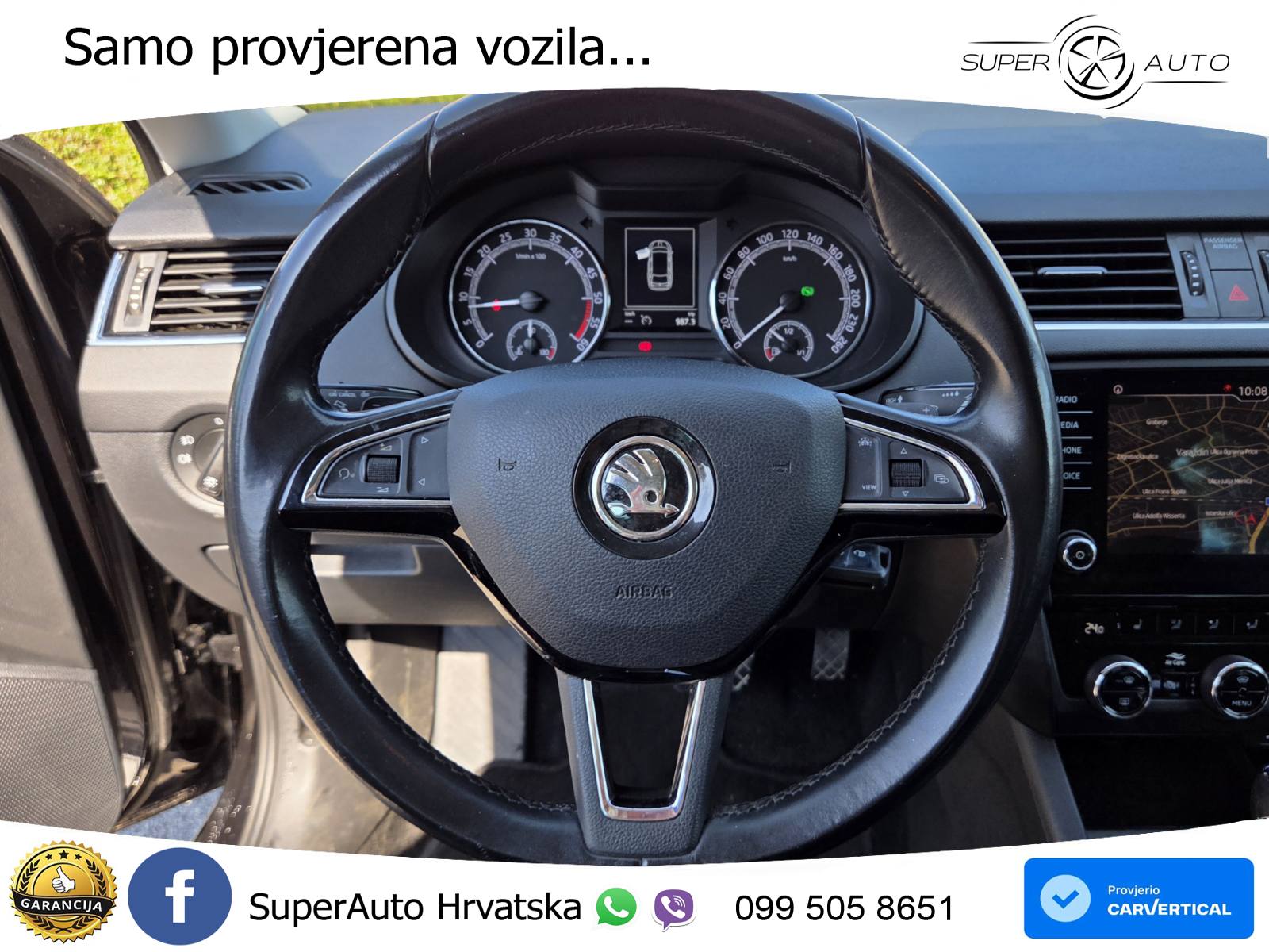 Škoda Octavia Combi 2.0 TDI DSG Soleil 150 KS, REG 11/26 LED+GR SJED+ASIST