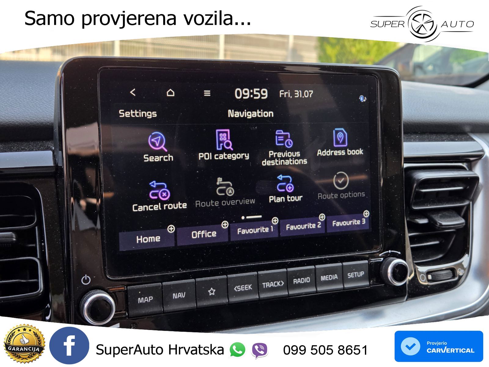 Kia Stonic 1.0 T-GDI Aut. 100 KS, ACC+KAM+GR SJED+LED+ASIST