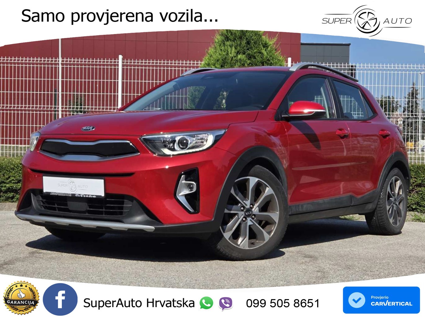 Kia Stonic 1.0 T-GDI Aut. 100 KS, ACC+KAM+GR SJED+LED+ASIST