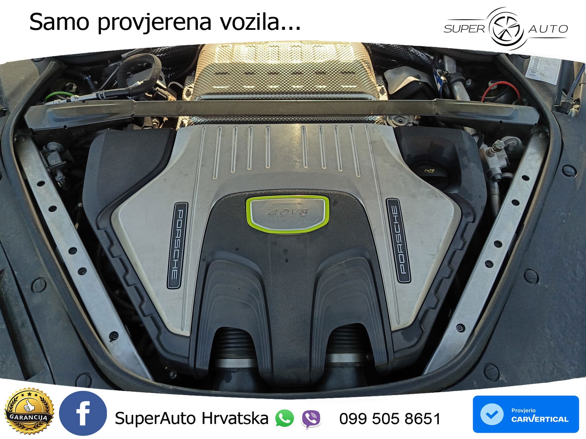 Porsche Panamera Turbo S 4.0 V8 E-Hybrid PDK 700 KS, LED+ACC+PANO+4xGR SJED+360