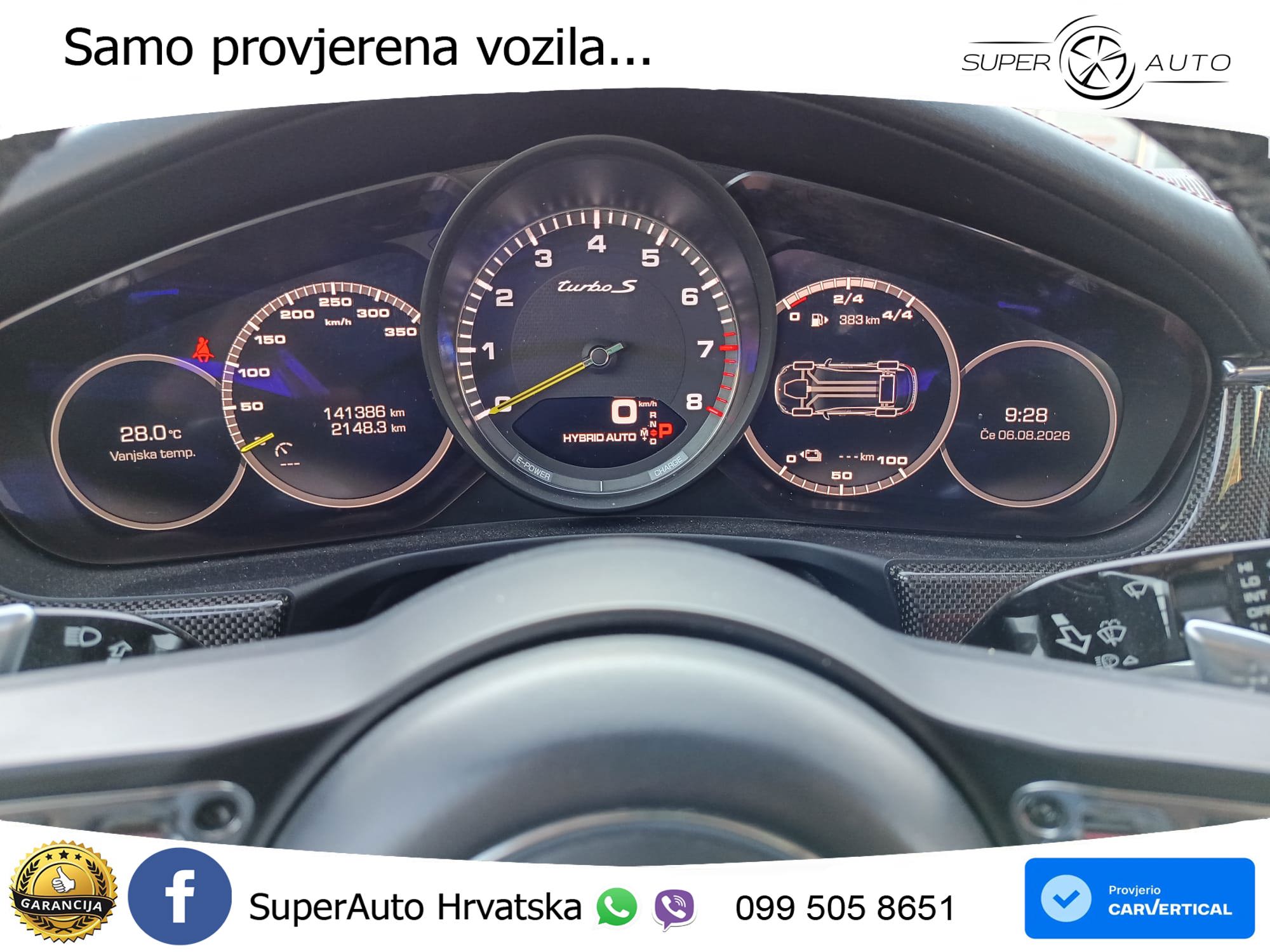Porsche Panamera Turbo S 4.0 V8 E-Hybrid PDK 700 KS, LED+ACC+PANO+4xGR SJED+360