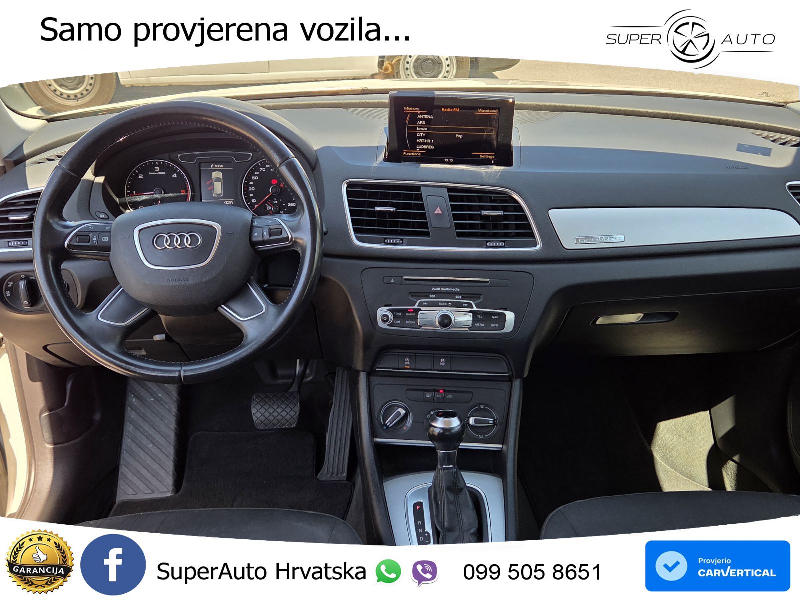 Audi Q3 2.0 TDI quattro Aut. 150 KS, KLIMA+NAVI