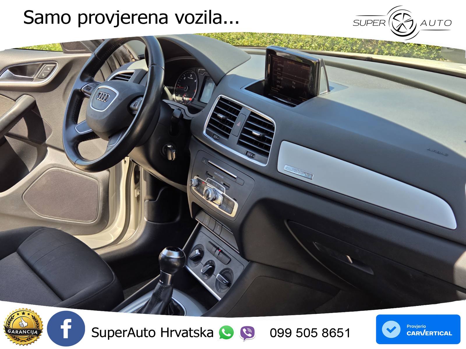 Audi Q3 2.0 TDI quattro Aut. 150 KS, KLIMA+NAVI