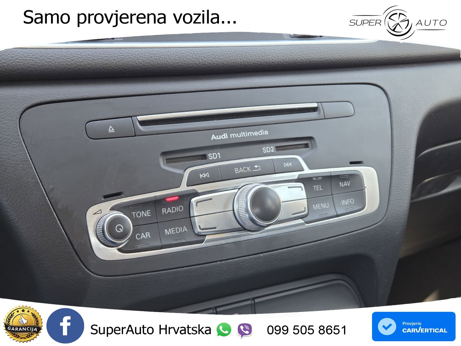 Audi Q3 2.0 TDI quattro Aut. 150 KS, KLIMA+NAVI