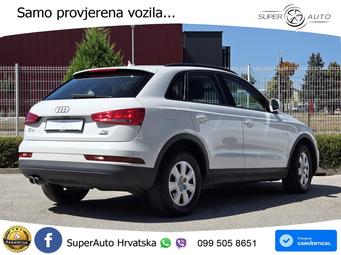 Audi Q3 2.0 TDI quattro Aut. 150 KS, KLIMA+NAVI
