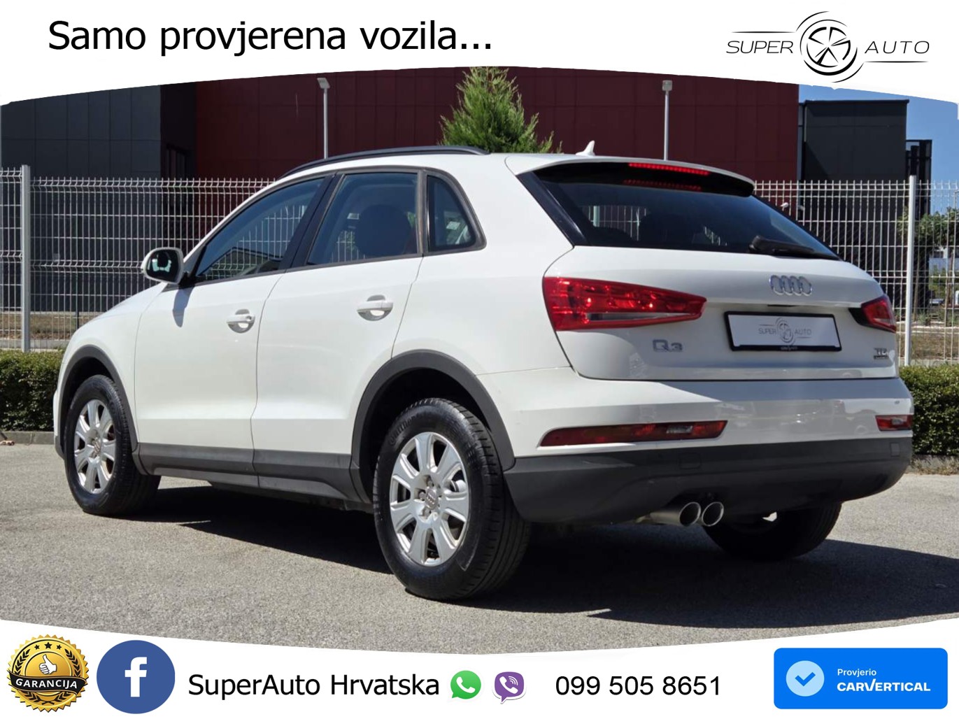 Audi Q3 2.0 TDI quattro Aut. 150 KS, KLIMA+NAVI