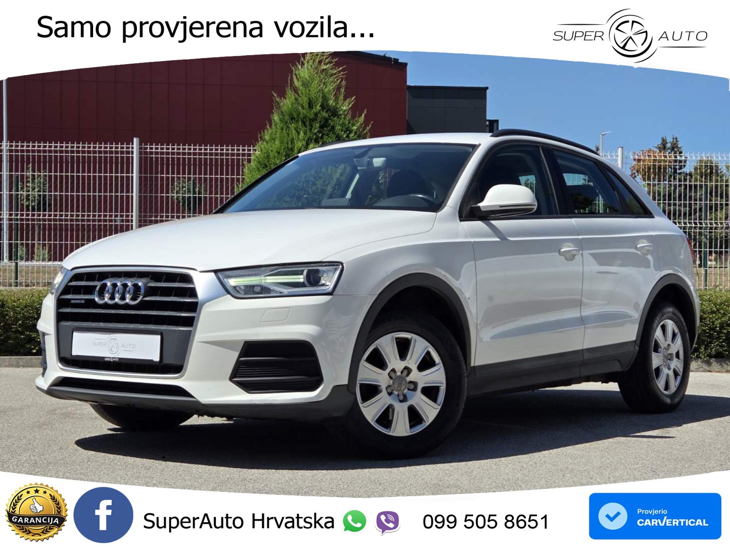 Audi Q3 2.0 TDI quattro Aut. 150 KS, KLIMA+NAVI