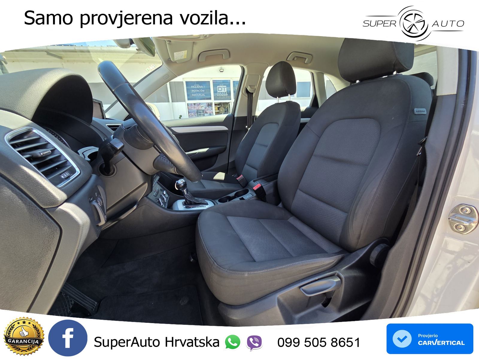 Audi Q3 2.0 TDI quattro Aut. 150 KS, KLIMA+NAVI