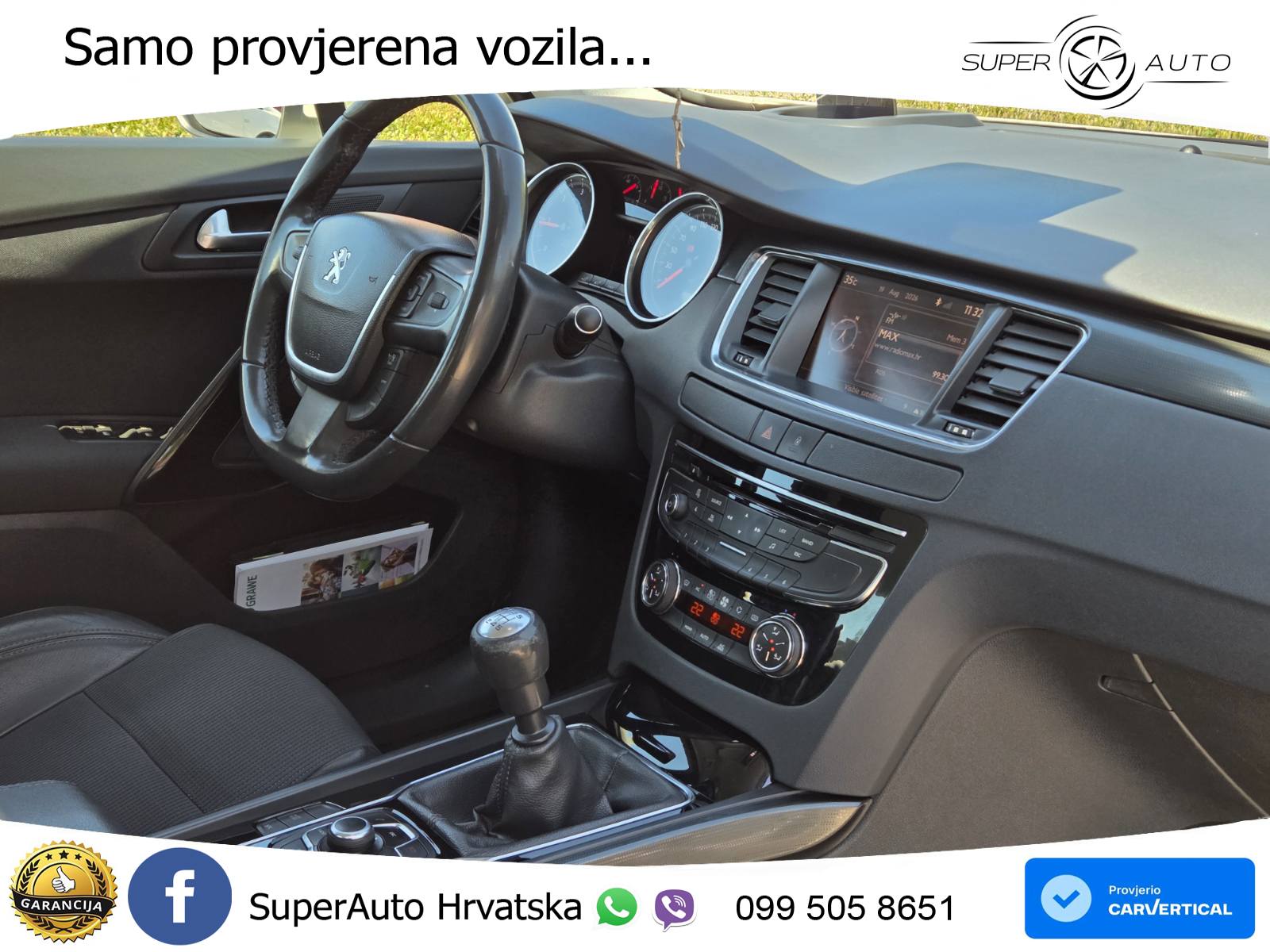 Peugeot 508 2.0 HDI Allure 140 KS, REG 06/27 HEAD+GR SJED+XEN