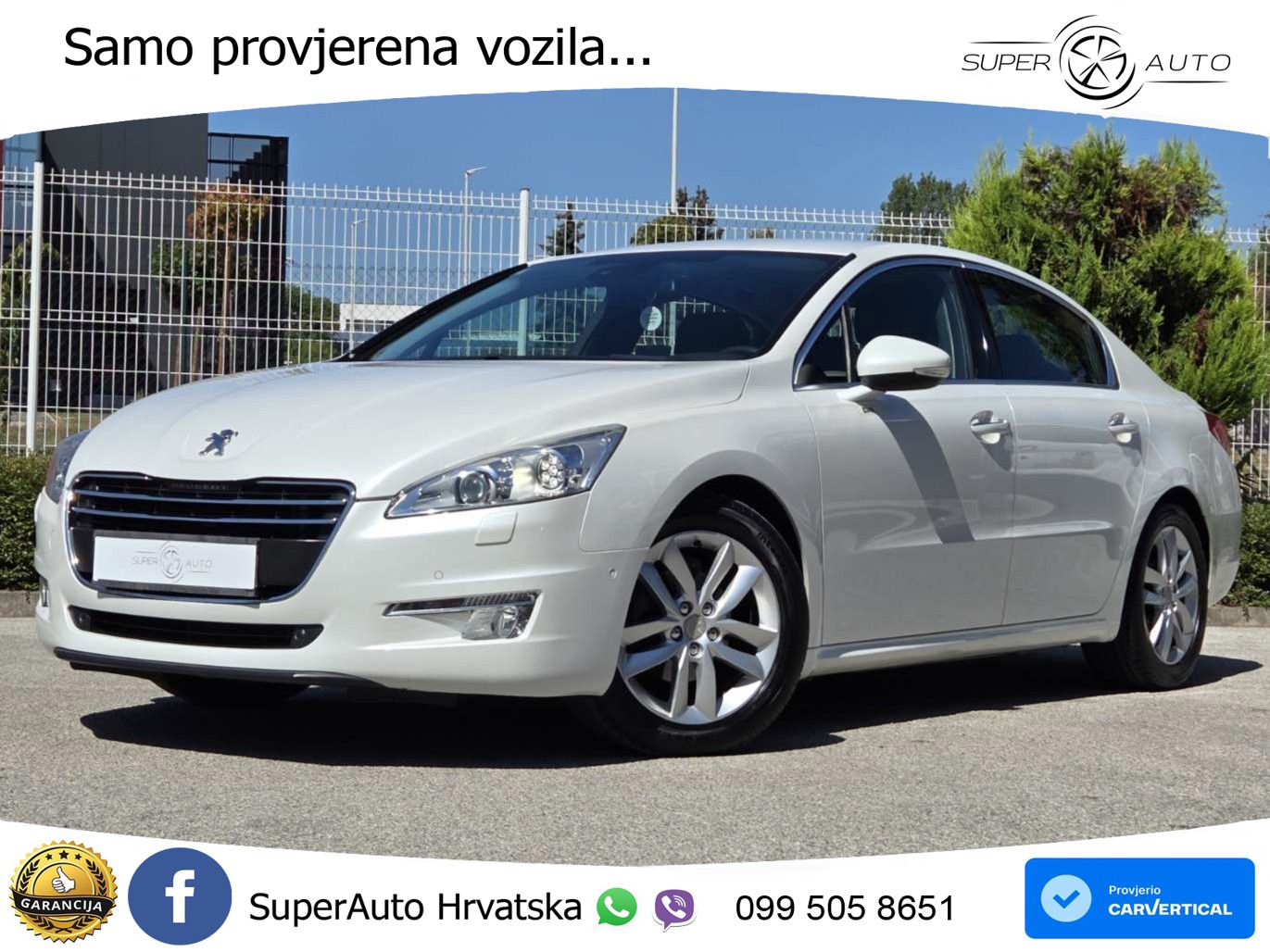 Peugeot 508 2.0 HDI Allure 140 KS, REG 06/27 HEAD+GR SJED+XEN